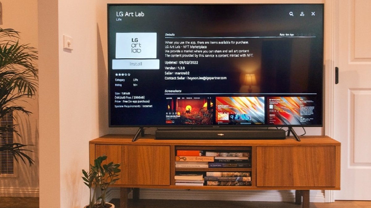 LG televizyonlarına NFT desteği geliyor #1