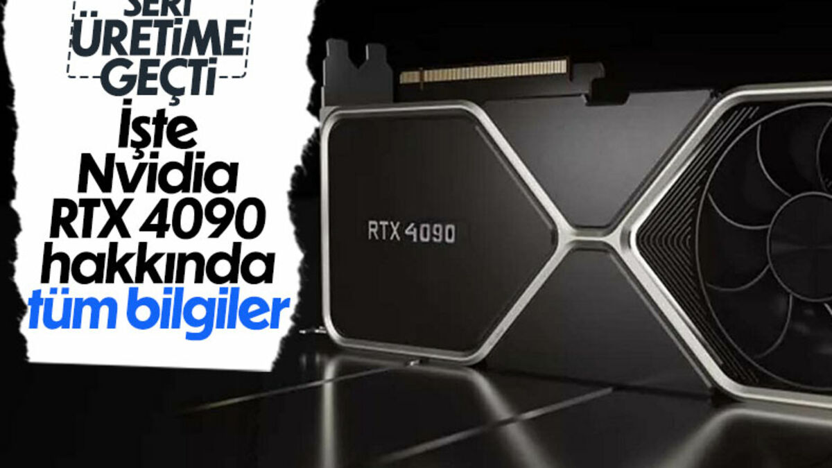 NVIDIA, 24GB RTX 4090 üretimine başladı