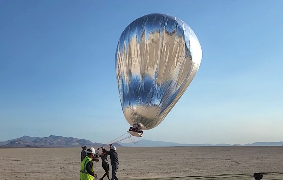 NASA, robot balonunu test etti #1