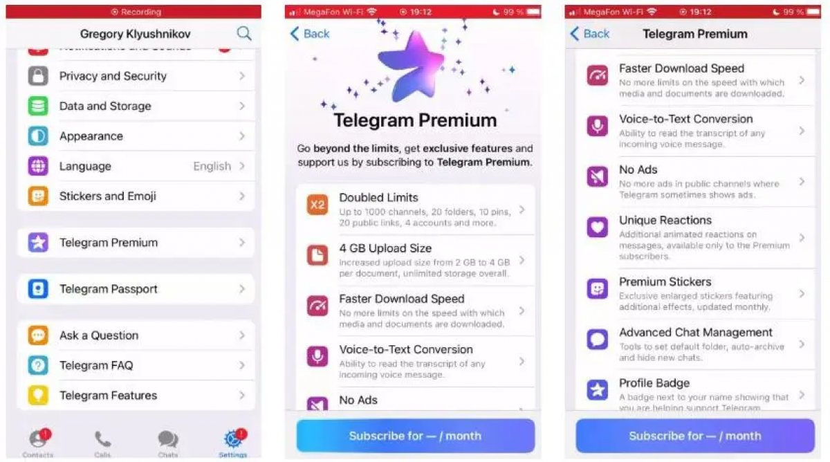 Telegram, Türkiye de Premium ücretinde indirime gitti #1