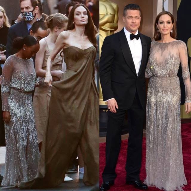 Angelina Jolie filminin galasına çocuklarıyla katıldı #2