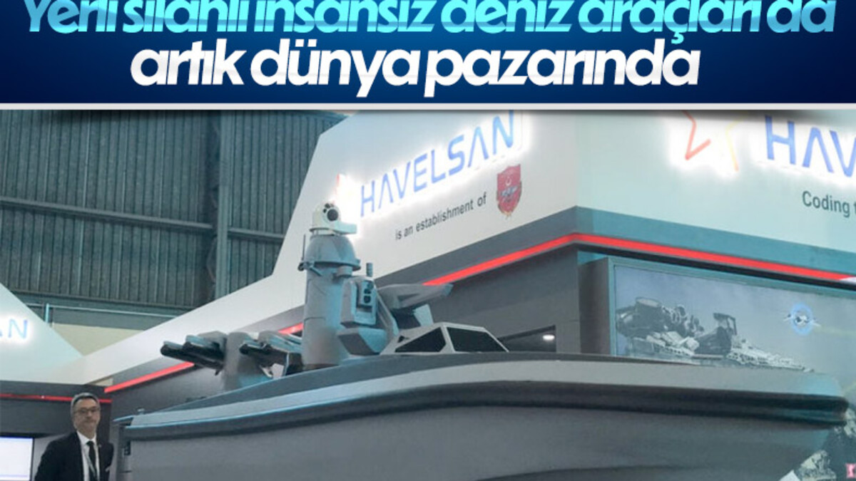 Silahlı insansız deniz aracı Sancar, Afrika Havacılık ve Savunma Fuarı'nda