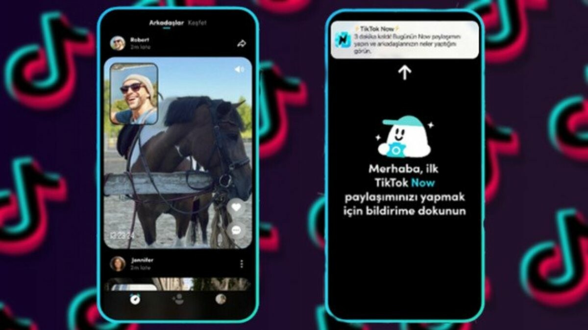 TikTok'un yeni sosyal medya uygulaması TikTok Now yayınlandı